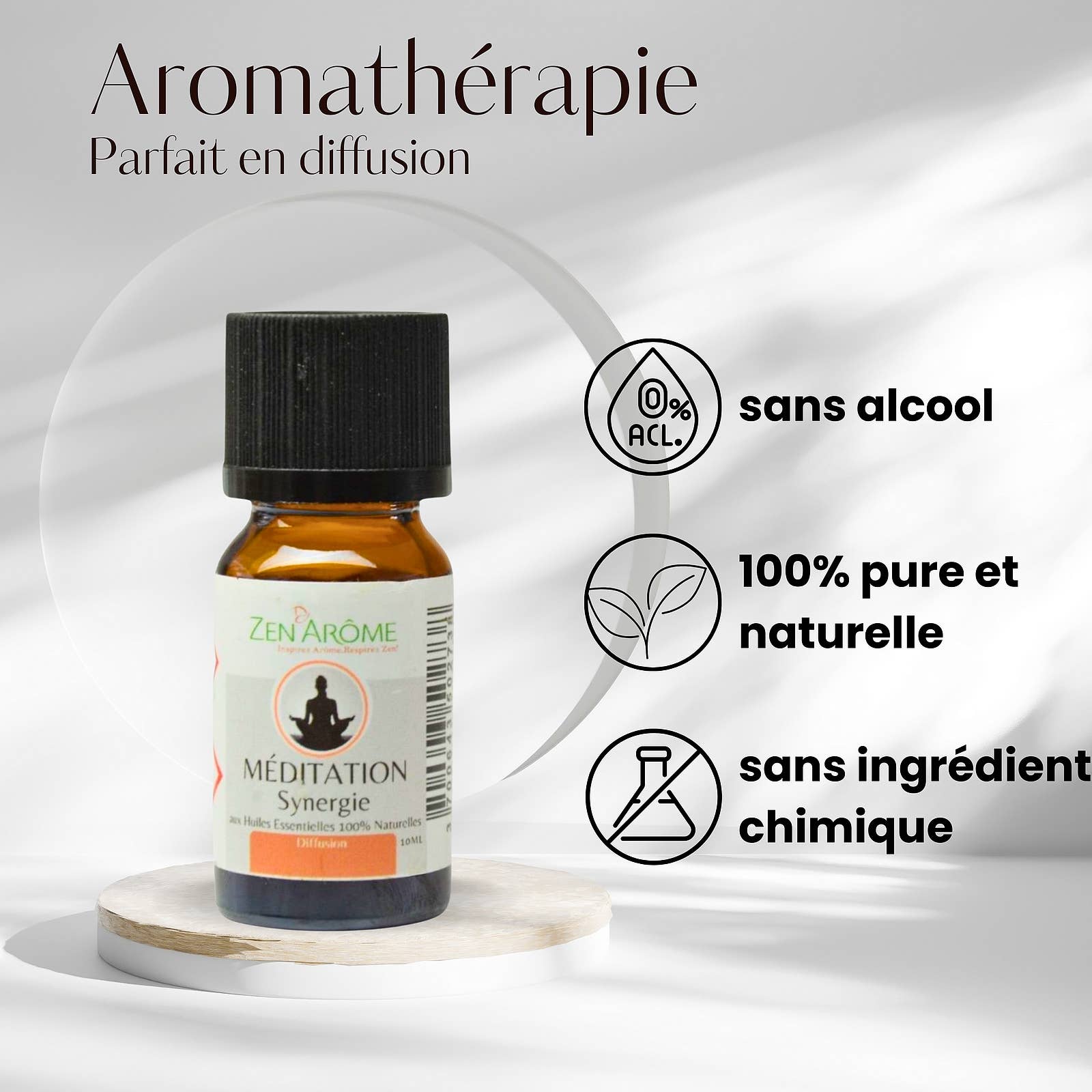 Zen'Arôme - Wholesale Etherische olie - Meditatie essentiële olie synergie voor diffuser - 10 ml3