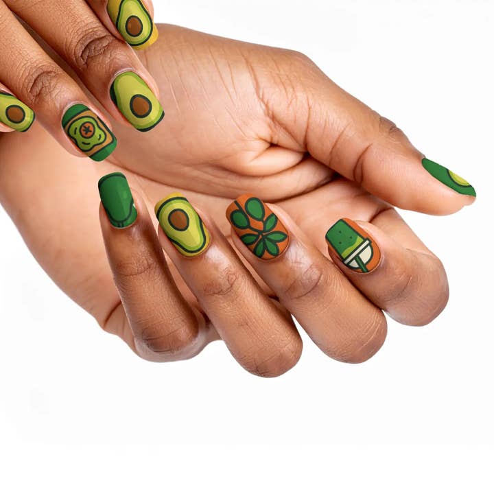 FYNE BODY - Wholesale Press-on/fake nails - Avocado Vibe Blast Avocado Press-On Nails77