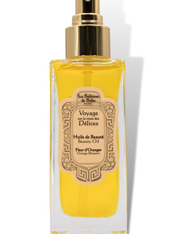 Beauty Oil - Orange Blossom - Journey To The Route Of Delights for wholesale by La sultane de Saba