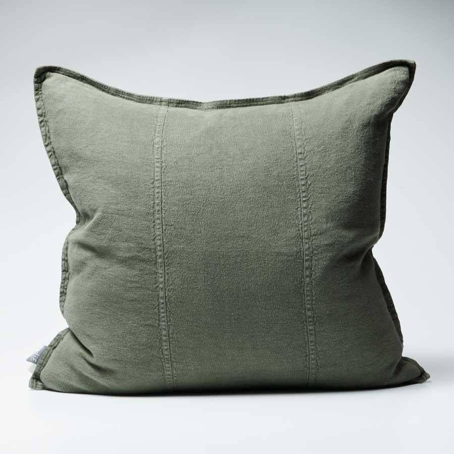 Luca® Linen Cushion Cover - Khaki for wholesale on Faire0