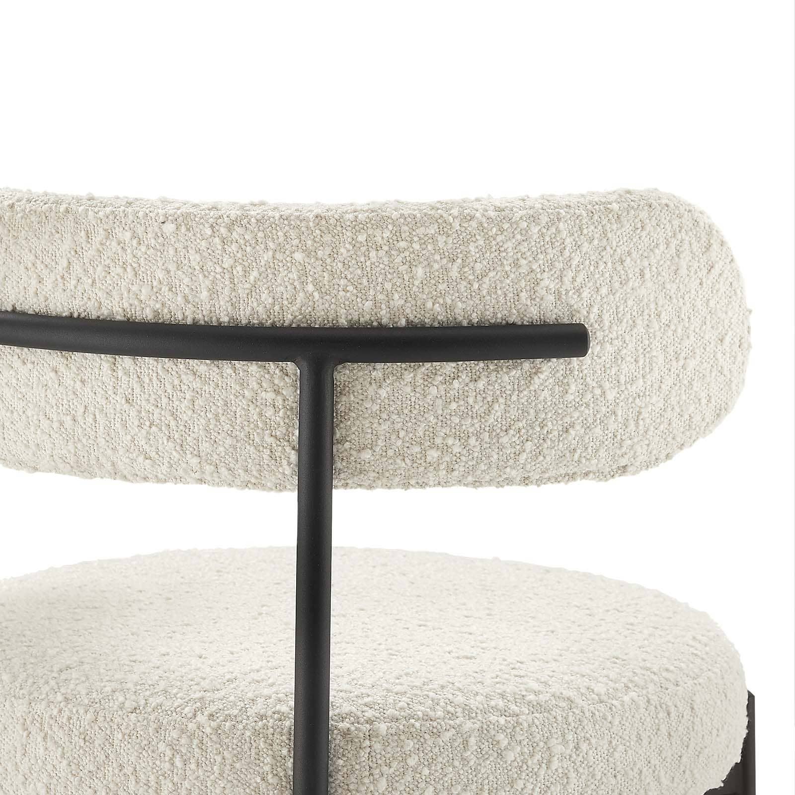 Modway - Wholesale Stool - Albie Boucle Fabric Bar Stools - Set of 25