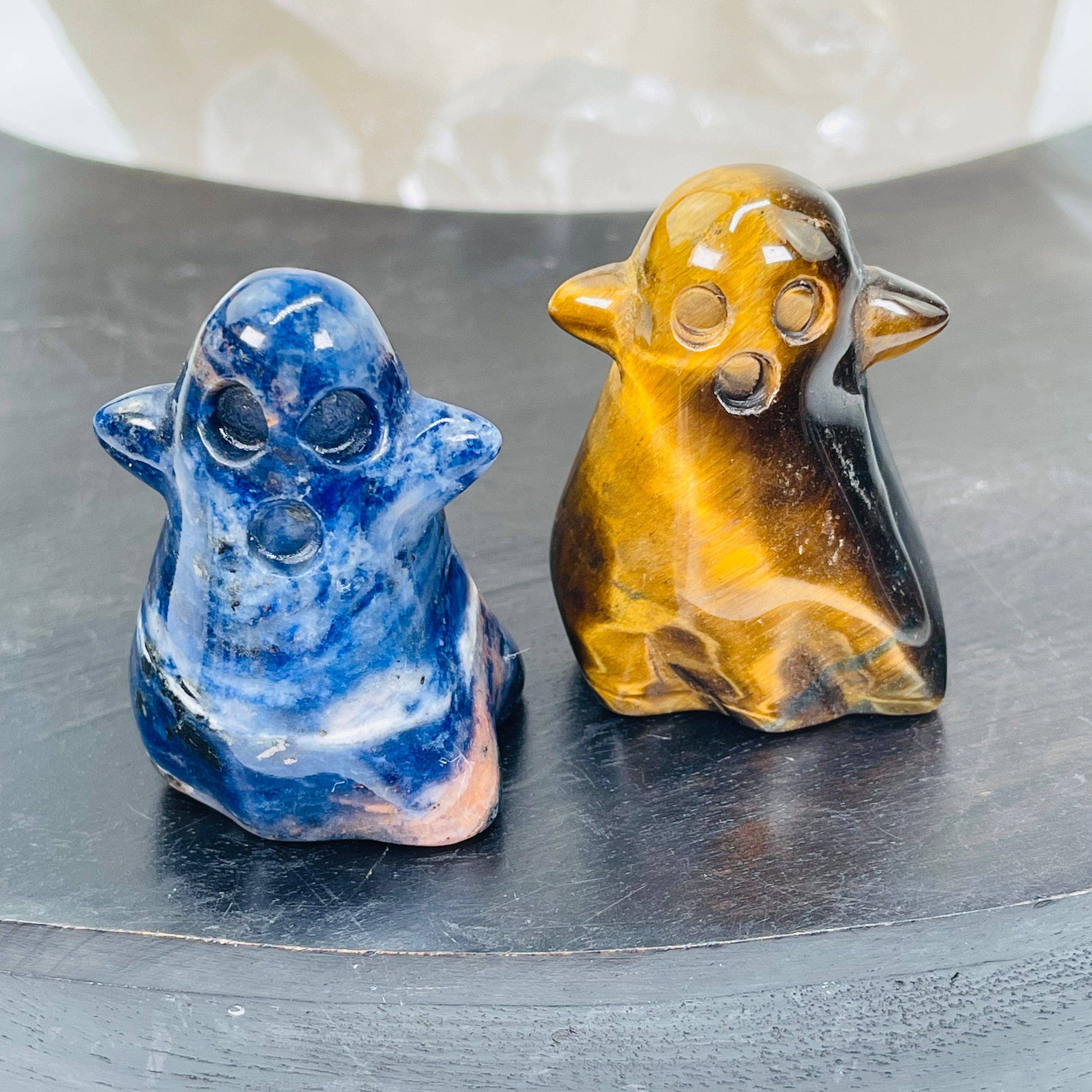 Rock Paradise - Wholesale Spiritual Stone/Crystal - Gemstone Ghosts Halloween Decoration Crystal Alter Carvings5