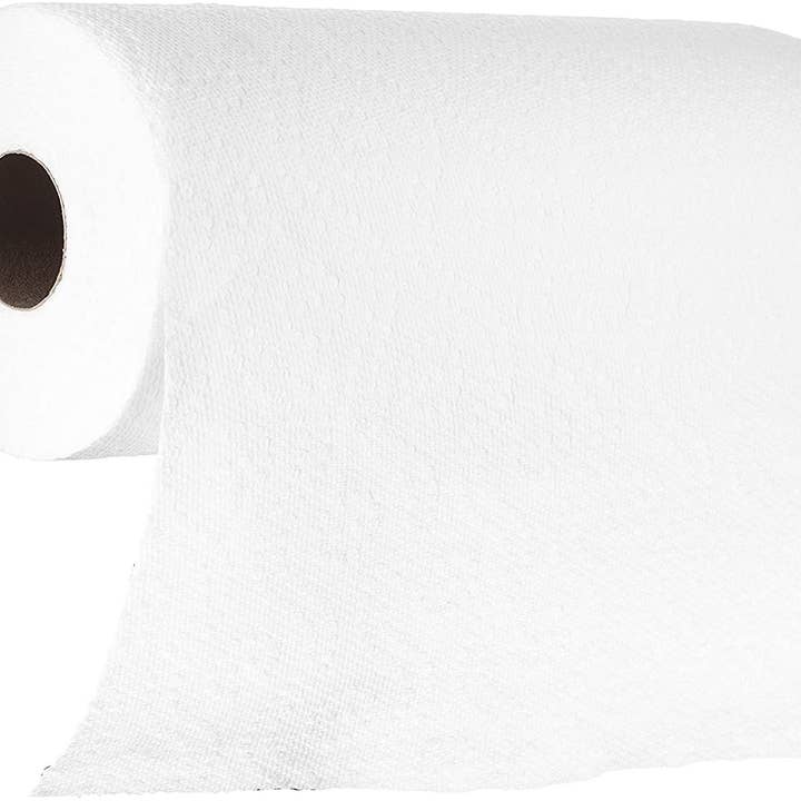 EcoQuality - Wholesale Disposable Napkin - 2 PLY Paper Towel Roll White Strong and Absorbent by EcoQuality