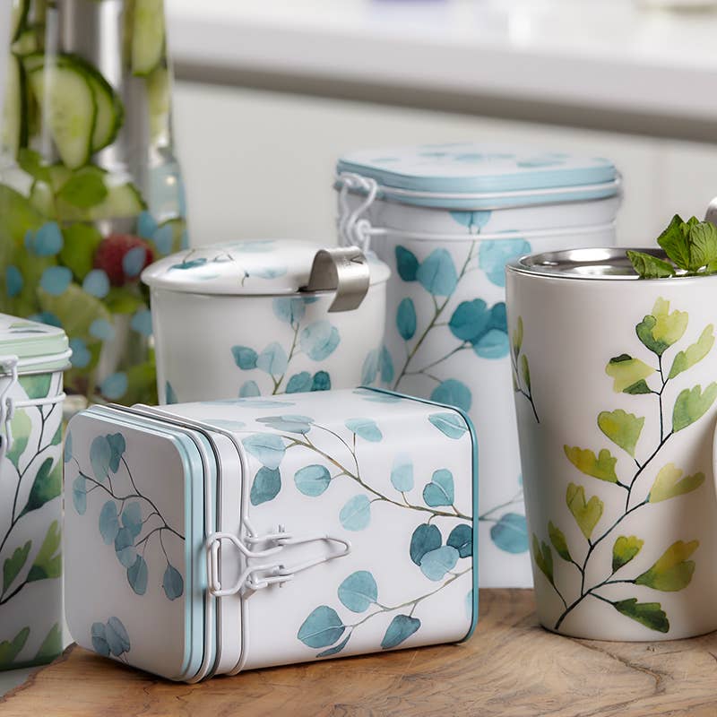 Eigenart - Vendita all'ingrosso Contenitori per alimenti - Scatole metalliche con stampa alberi 150 g4