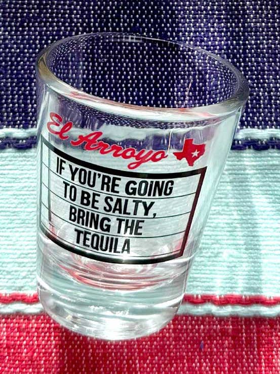 Marquee Shot Glass - Be Salty for wholesale by El Arroyo
