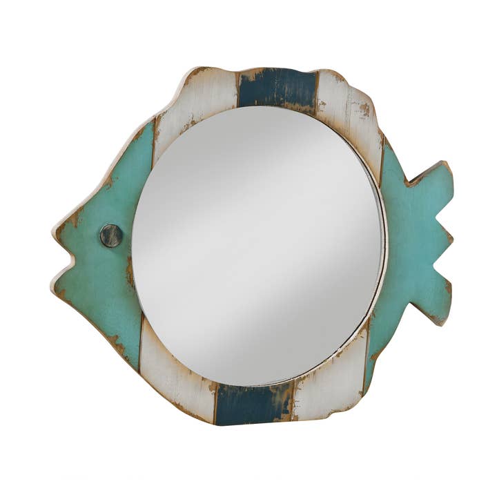 Miroir mural en bois rustique pour la vente par Tripar International