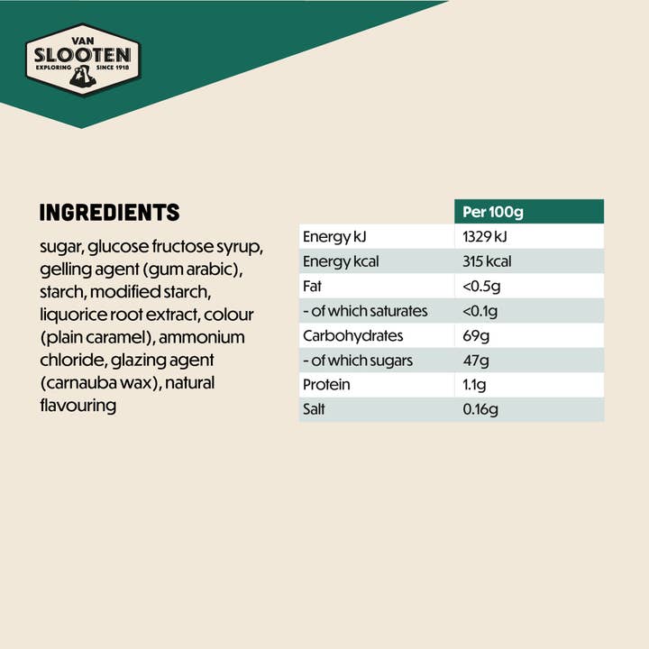 Van Slooten – wholesale Liquorice – Van Slooten Oldtimers Sailors knots Liquorice 235g x6 2