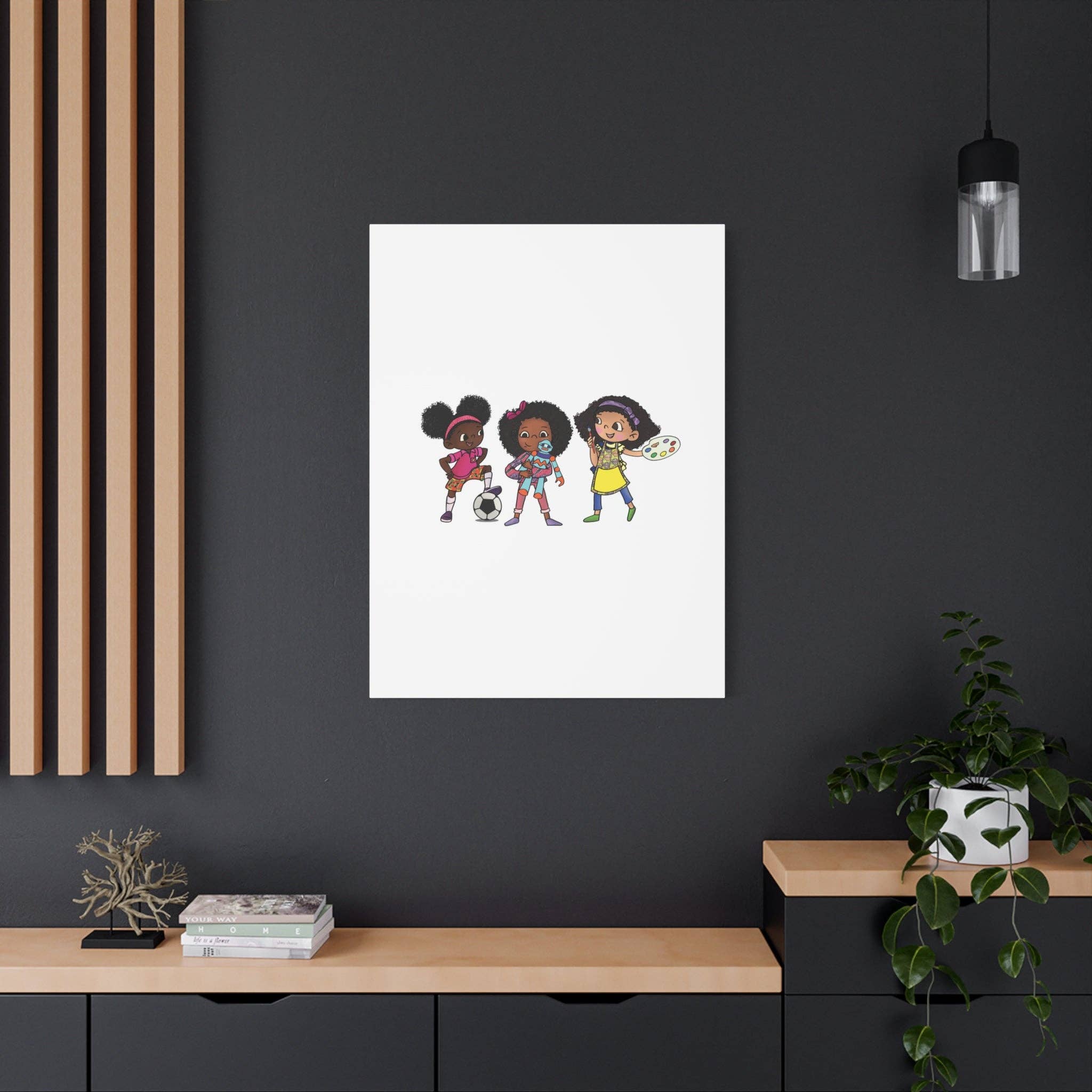 Ikuzi Dolls - Wholesale Art Print - Kids & Baby - Kids' Canvas Wall Art - Playful Characters for Creative Spaces197