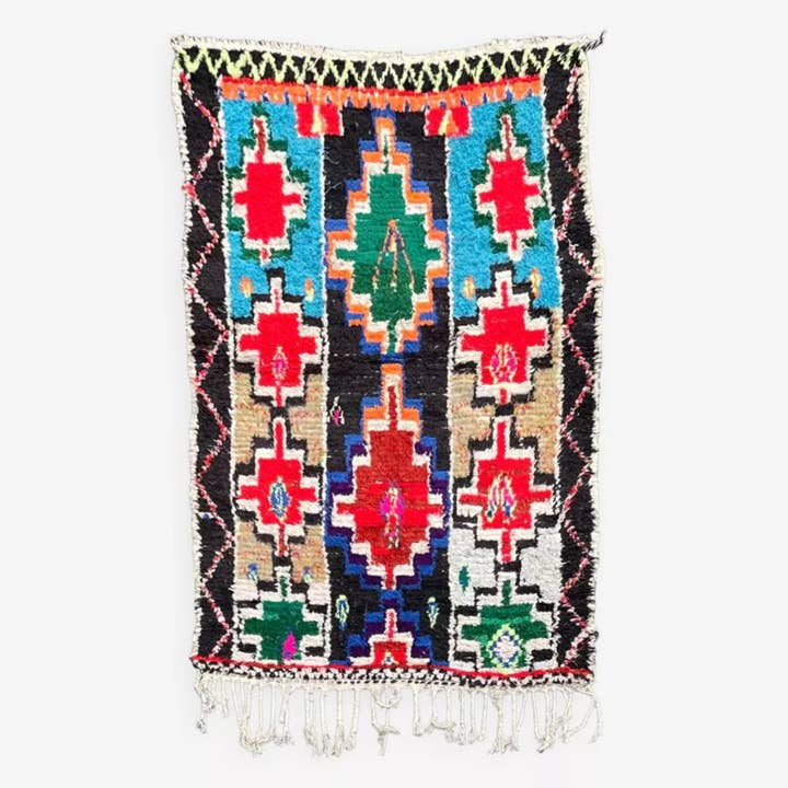 Alfombra bereber marroquí vintage para venta al por mayor de leslosanges