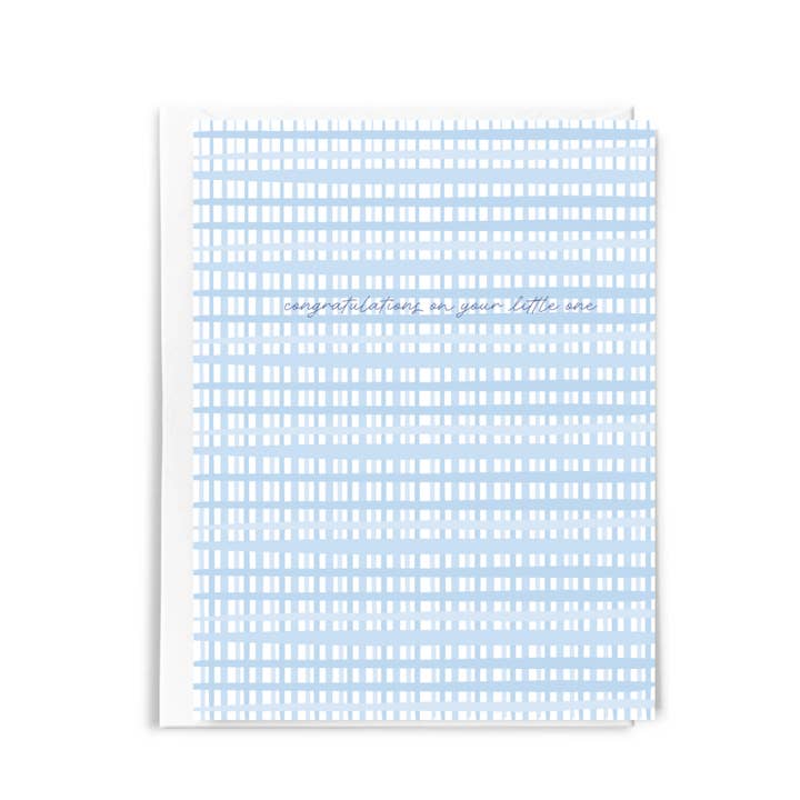 Tillykke med den lille hilsen kort for engroshandel hos JJ Paperie & Co