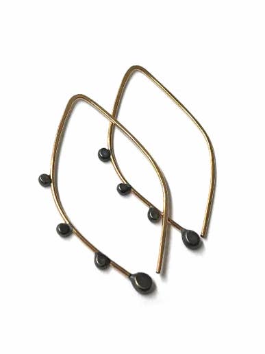 Small Bulb Hoops for wholesale by YedOmi Jewelry