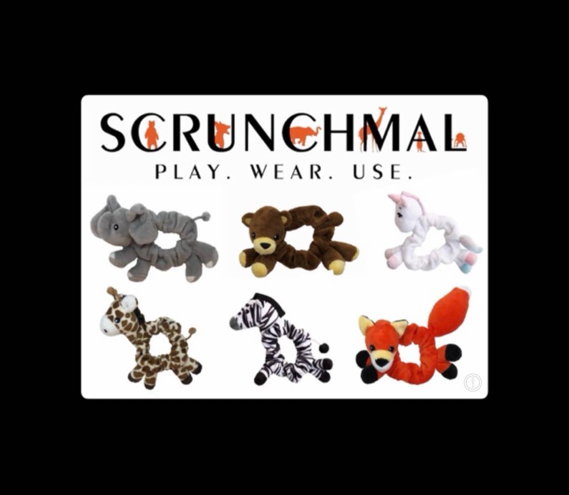 Scrunchmal - Wholesale Scrunchie - Women's - Giraffe Scrunchmal - Animal Scrunchie5