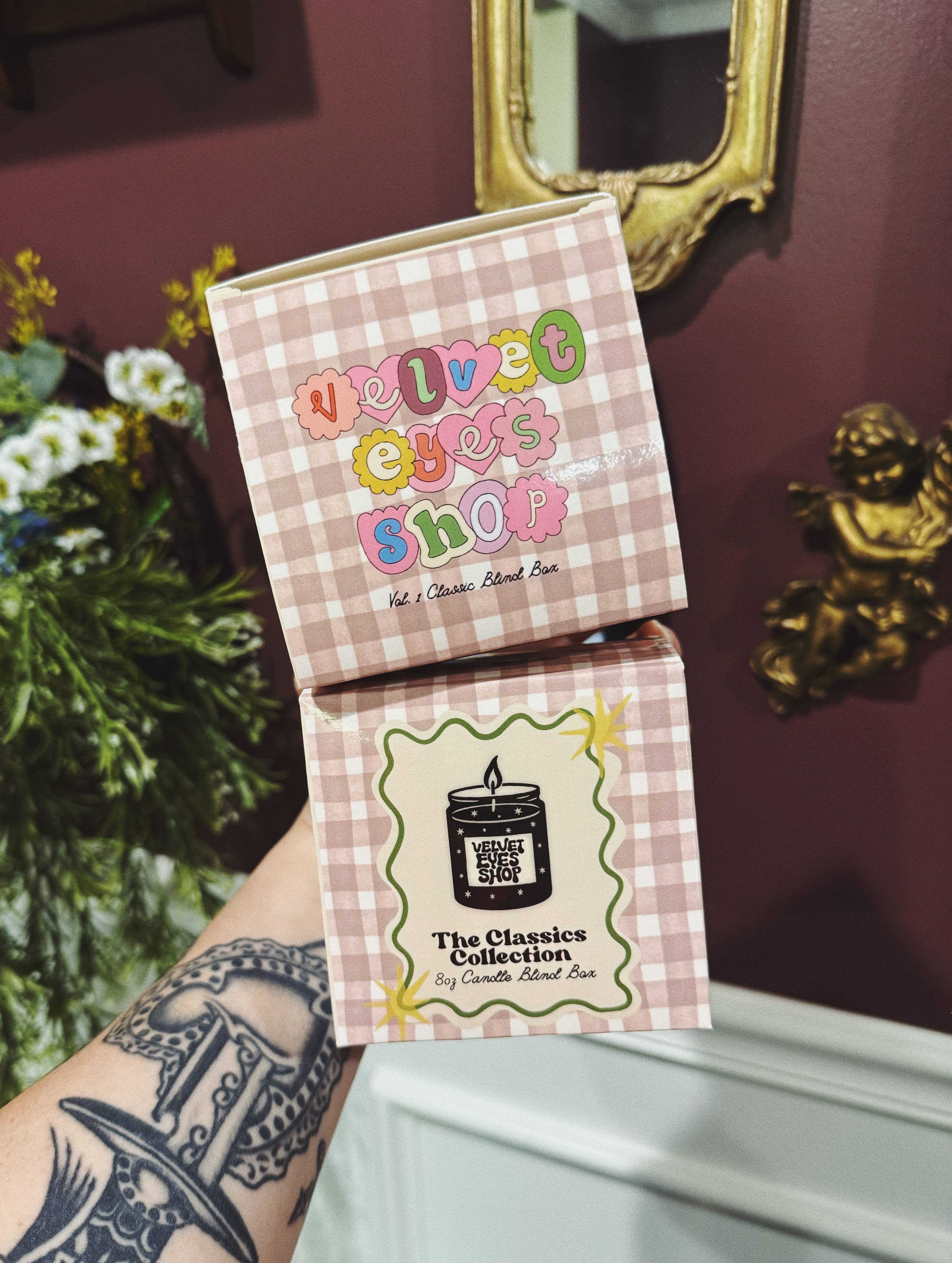 Velvet Eyes Shop - Wholesale Jar/Filled Candle - Candle Blind Box Vol. 1 – The Classics Collection2