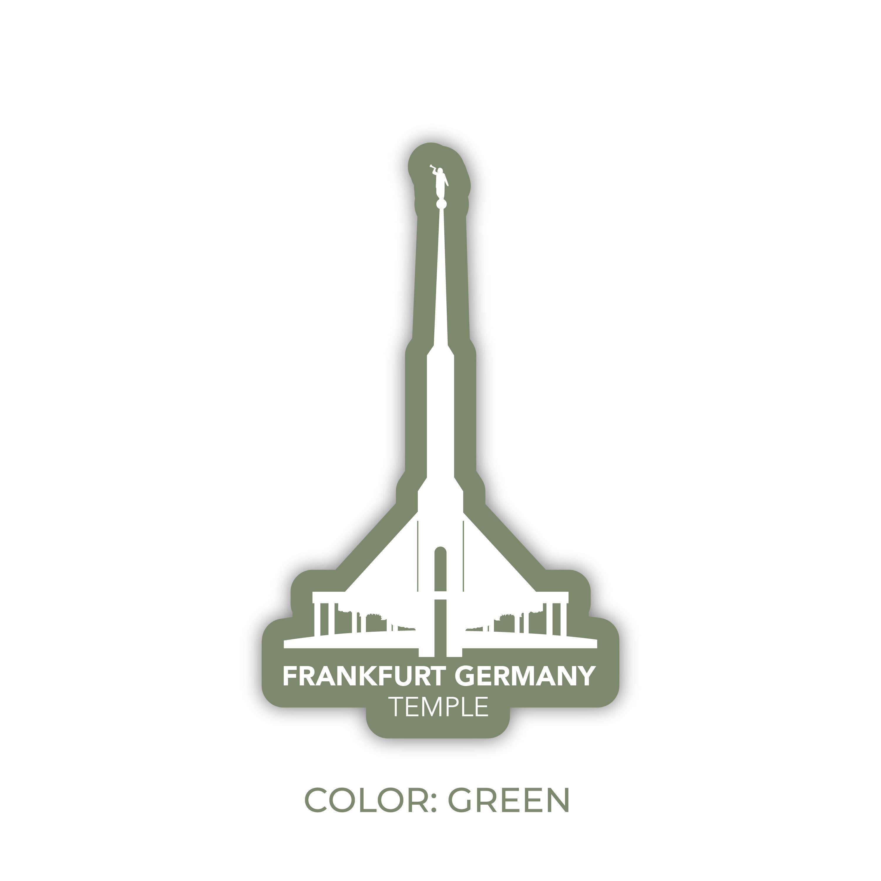 JasmineTreeDesign - Wholesale Sticker - Frankfurt Germany Temple Sticker, Frankfurt Germany Temple6