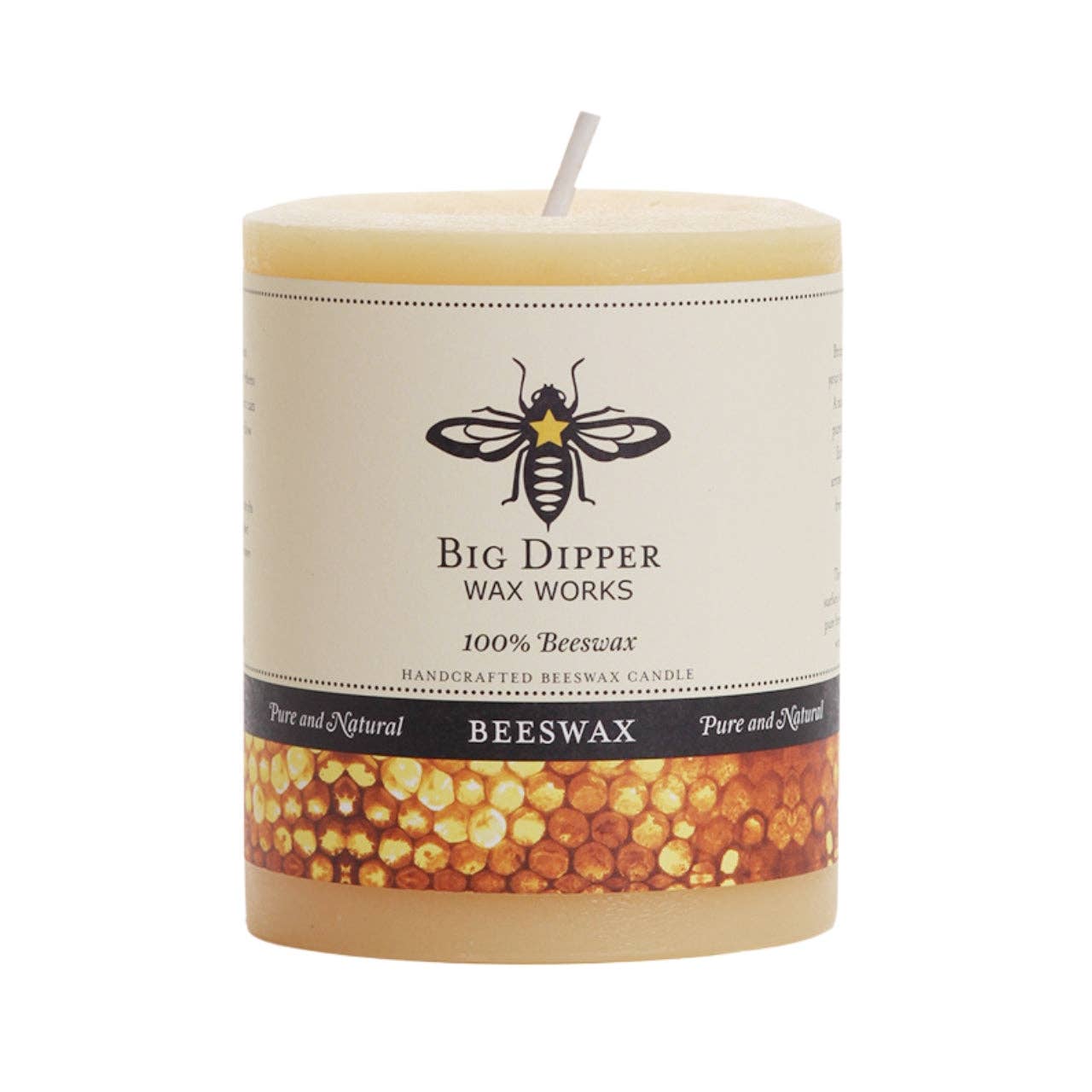 Big Dipper Wax Works - Wholesale Pillar Candle - Pillar Candles – 100% Pure Beeswax – Multiple Sizes & Colors6