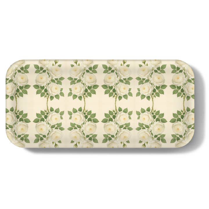 English Garden Narrow Tray | Birchwood Tray | Food Tray für den Großhandel von Maure Luxury Gifts