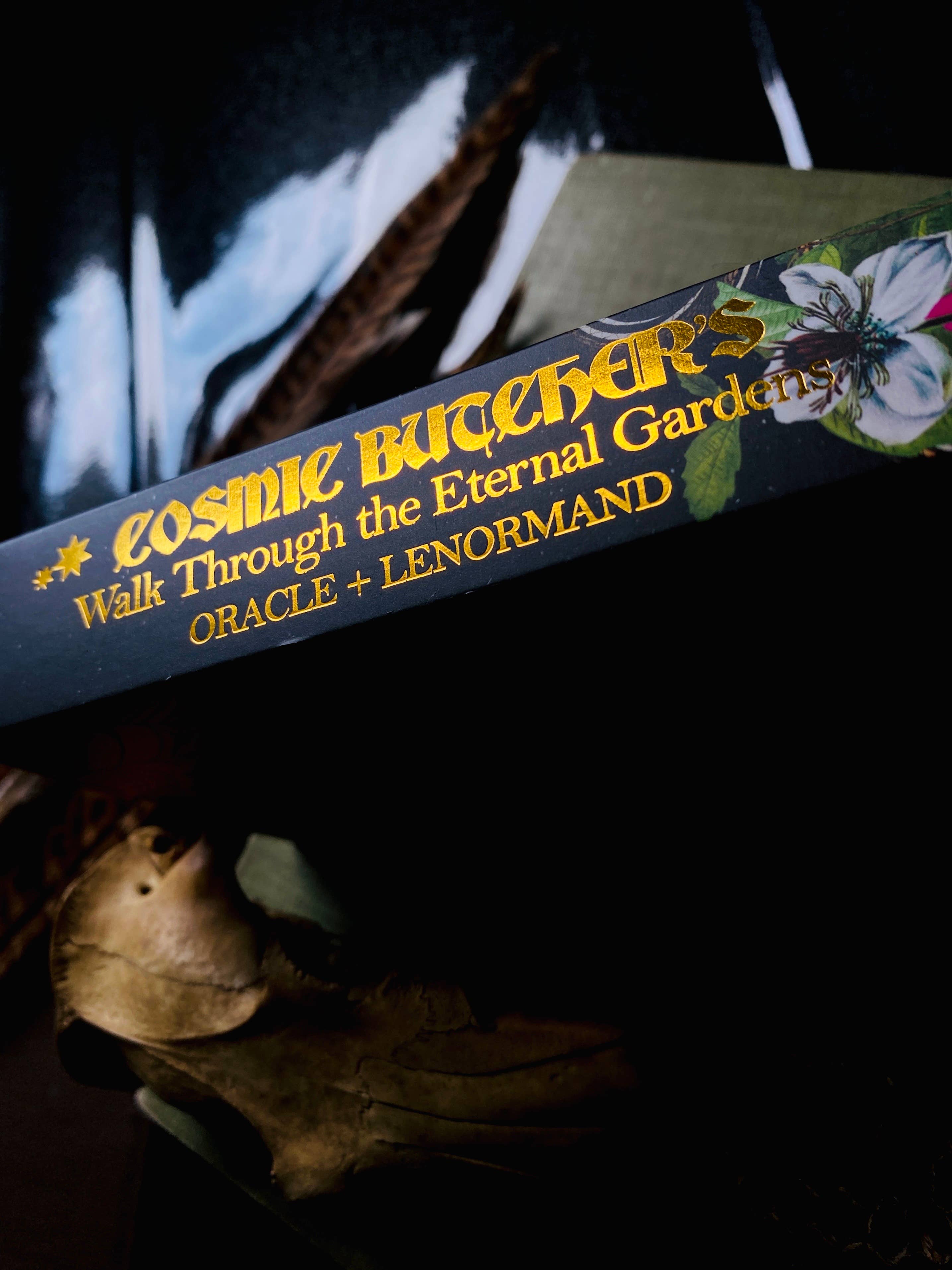 Cosmic Butcher - Wholesale Tarot Cards - "Eternal Gardens" Oracle & Lenormand Deck | Botanical Tarot8