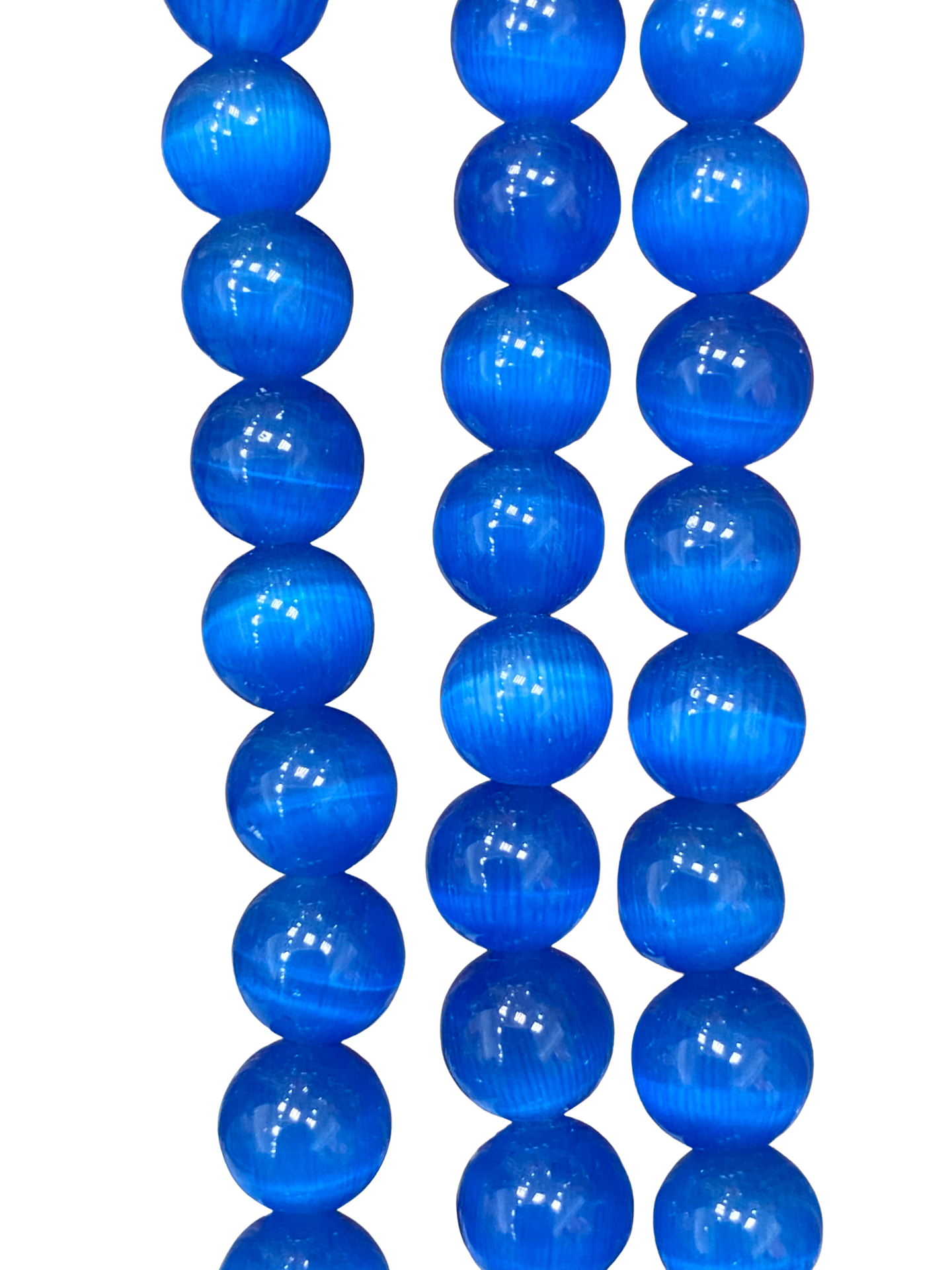 The Bead District - Vendita all'ingrosso Perline - Occhio di gatto da 8 mm, (lucido), rotondo/liscio7