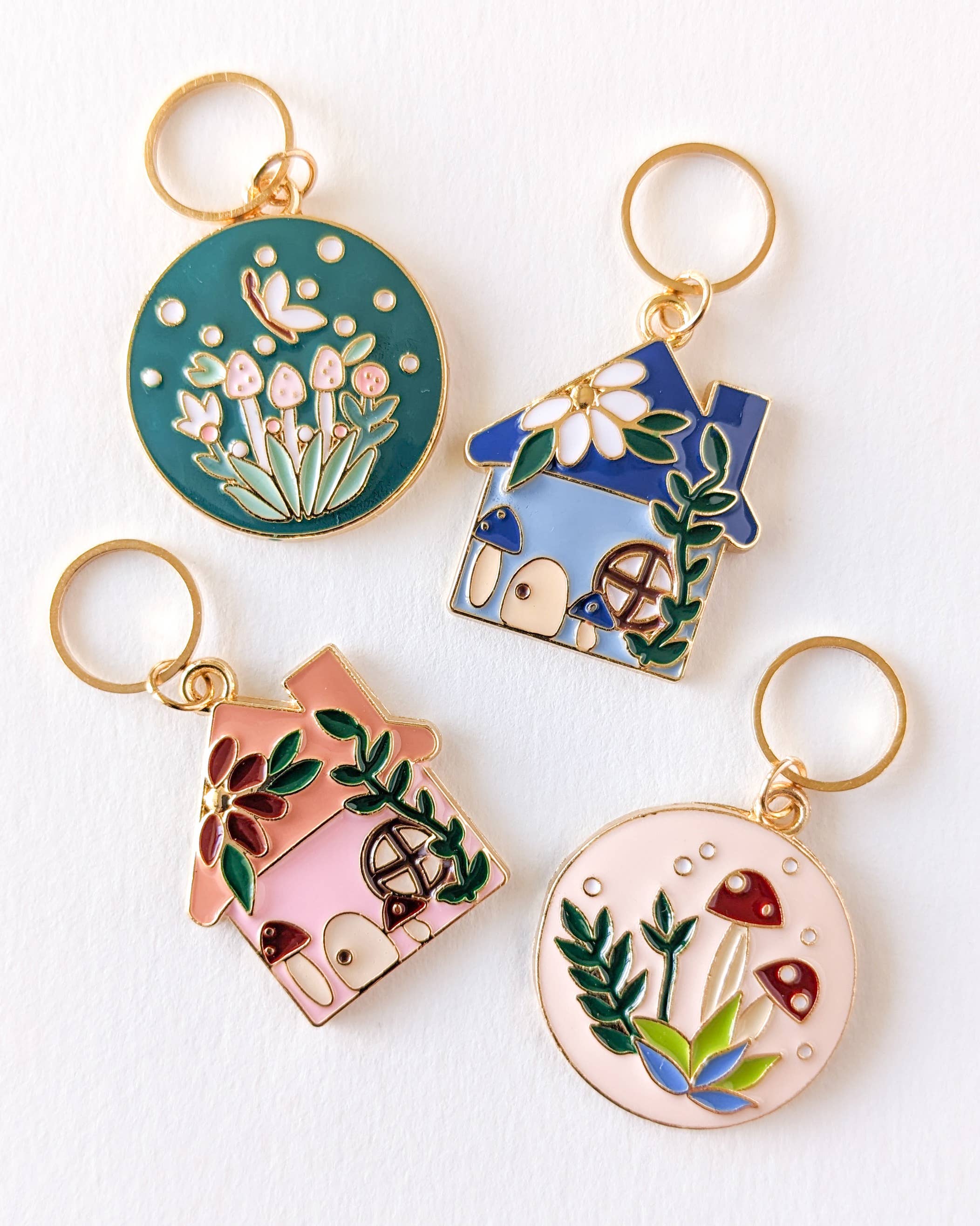 Hello Kim - Kim Chui - Wholesale Knitting/Crochet Supplies - In the undergrowth - Marker rings8