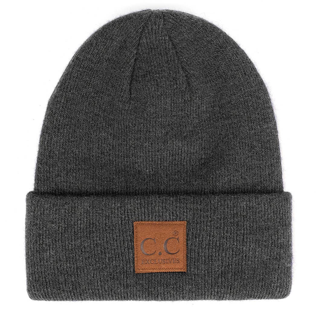 Fashion City - Wholesale Beanie - Unisex - Unisex Heather Knit Classic Beanie Hat4