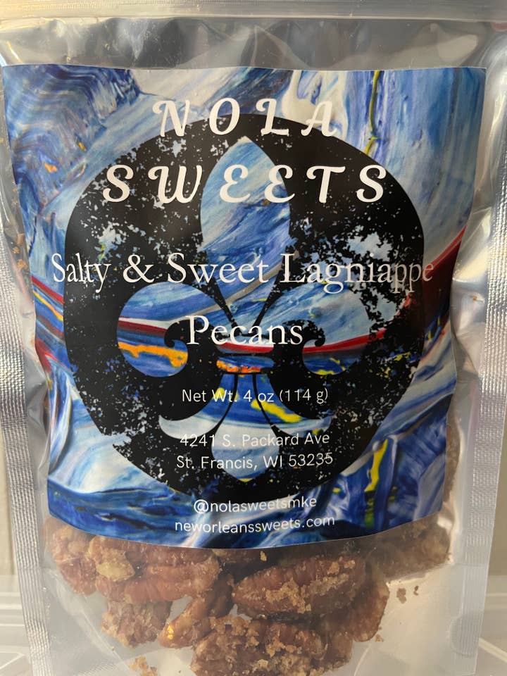 Pécans Salés & Sucrés Lagniappe pour la vente par NOLA Sweets