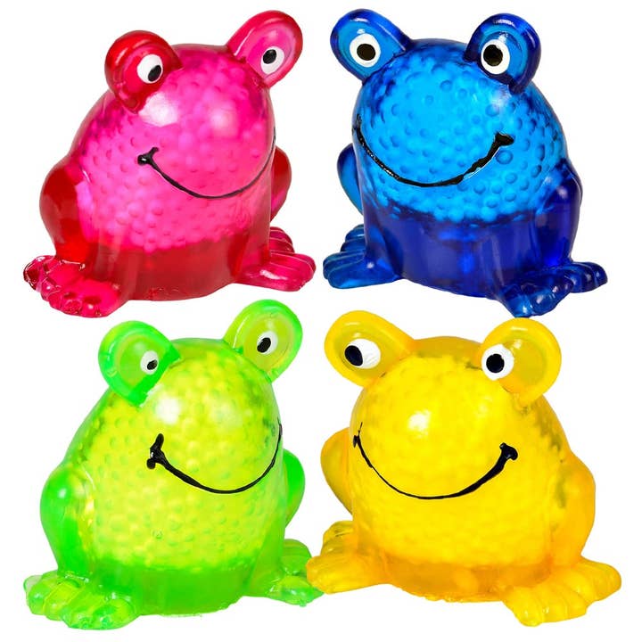 La Luna Bella - Toys - Wholesale Classic Toy - Kids - 2.5" SQUEEZE STICKY FROG LLB kids toys