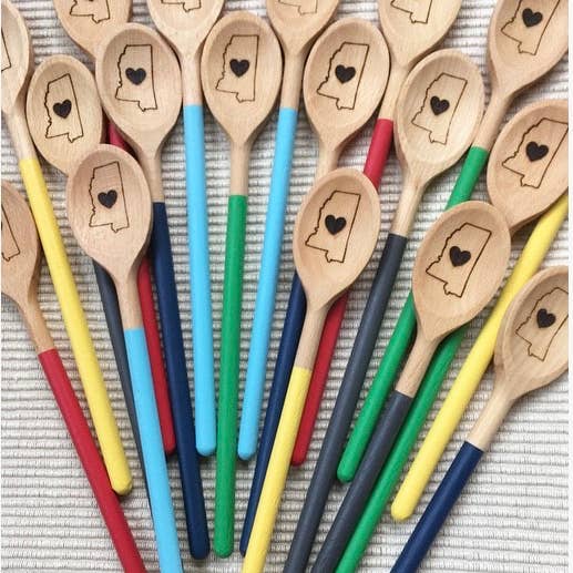 Embellish by Sandra - Wholesale Kitchen Spoon - State Wooden Spoons