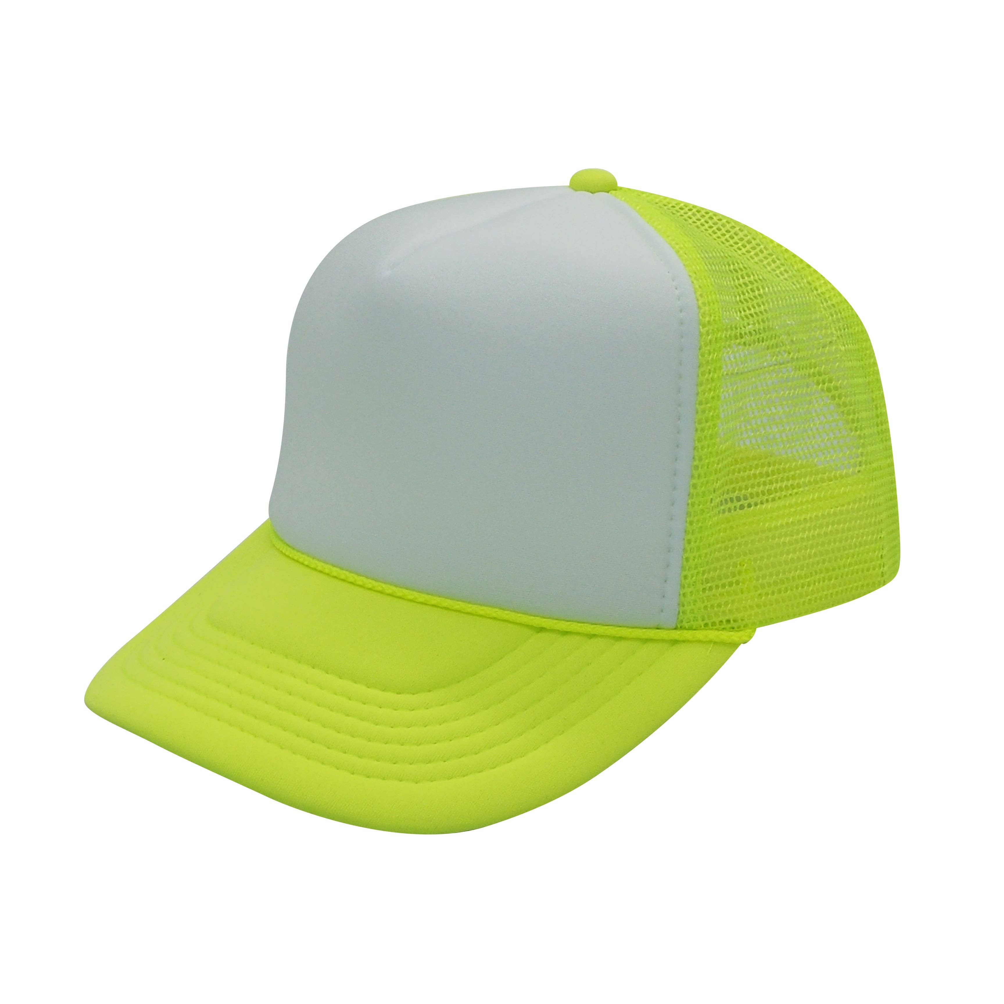The Park Wholesale - Wholesale Trucker Hat - Unisex - Nissun Neon Color Foam Mesh Trucker Hats Caps, Blank Two Tone Snapbacks12
