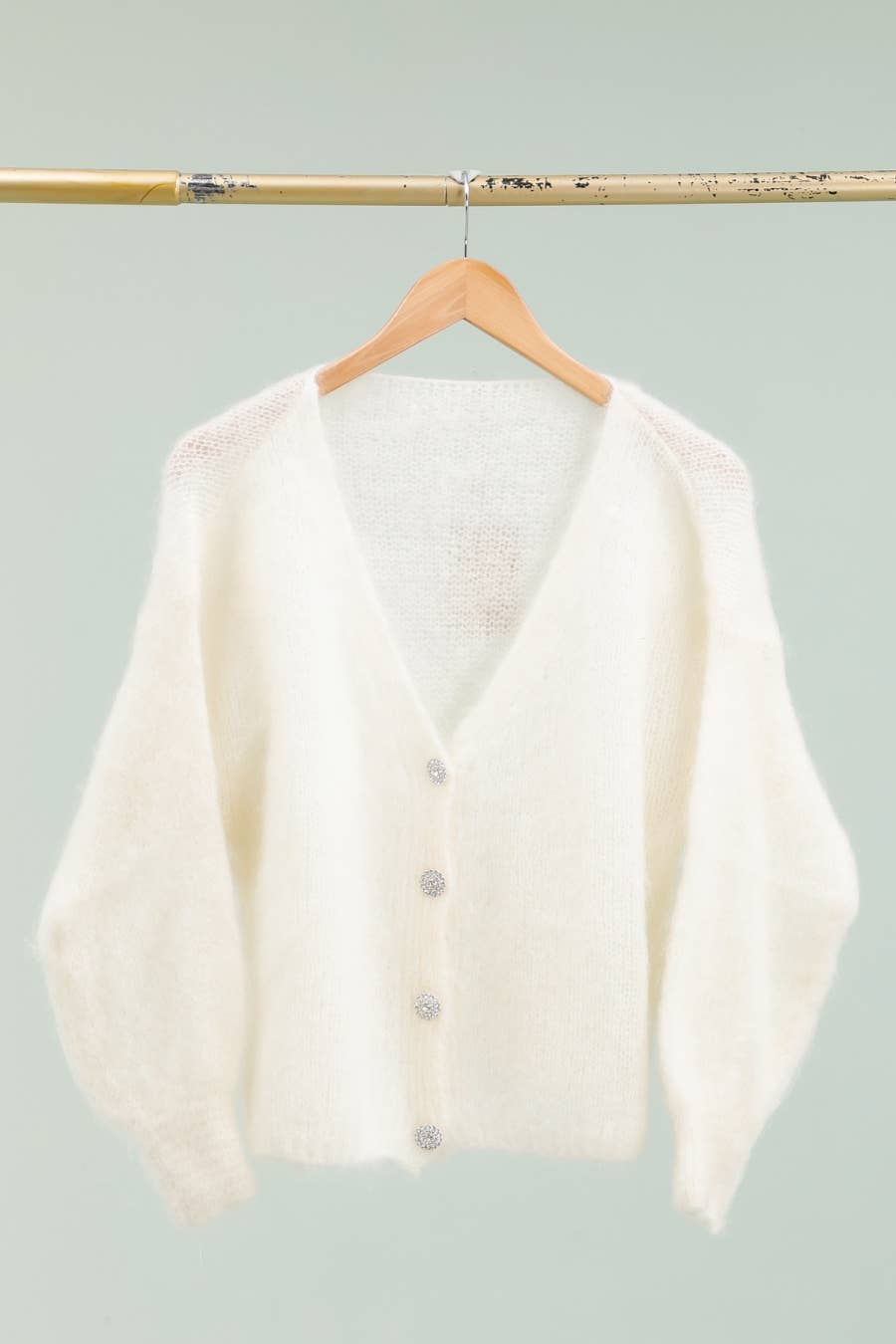 LÉA & LUC - Wholesale Cardigan - Women's - Mohair cardigan REF. 2806520