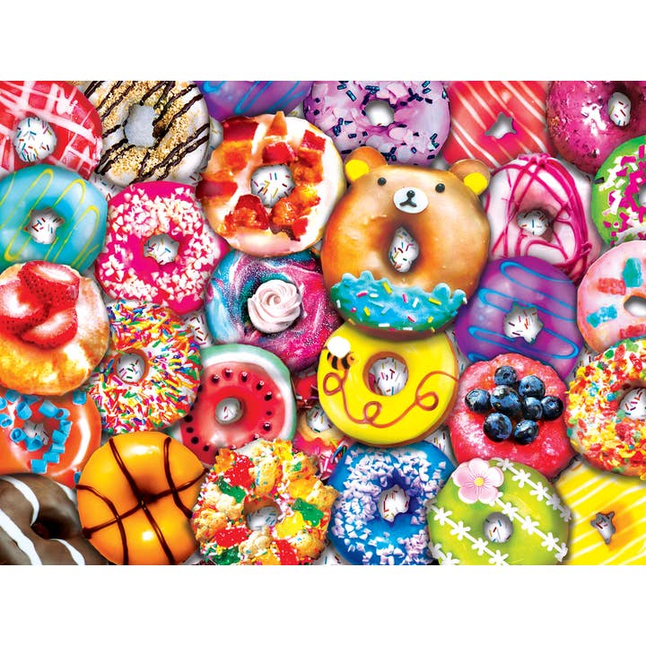 Masterpieces Puzzles - Wholesale Puzzle - Adult - Trendz - Donut Resist 300 Piece EZ Grip Puzzle1
