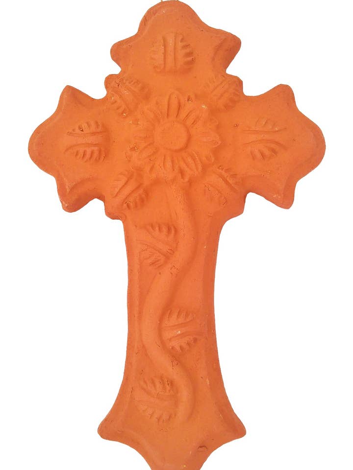 Terra Cotta Kruis voor wholesale door Sedona Spirit
