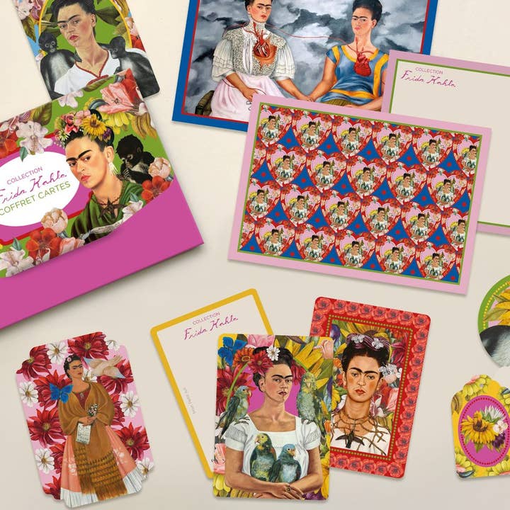 Mon Petit Art - Wholesale Stationery/Notecard Set - Coffret Cartes Frida Kahlo2