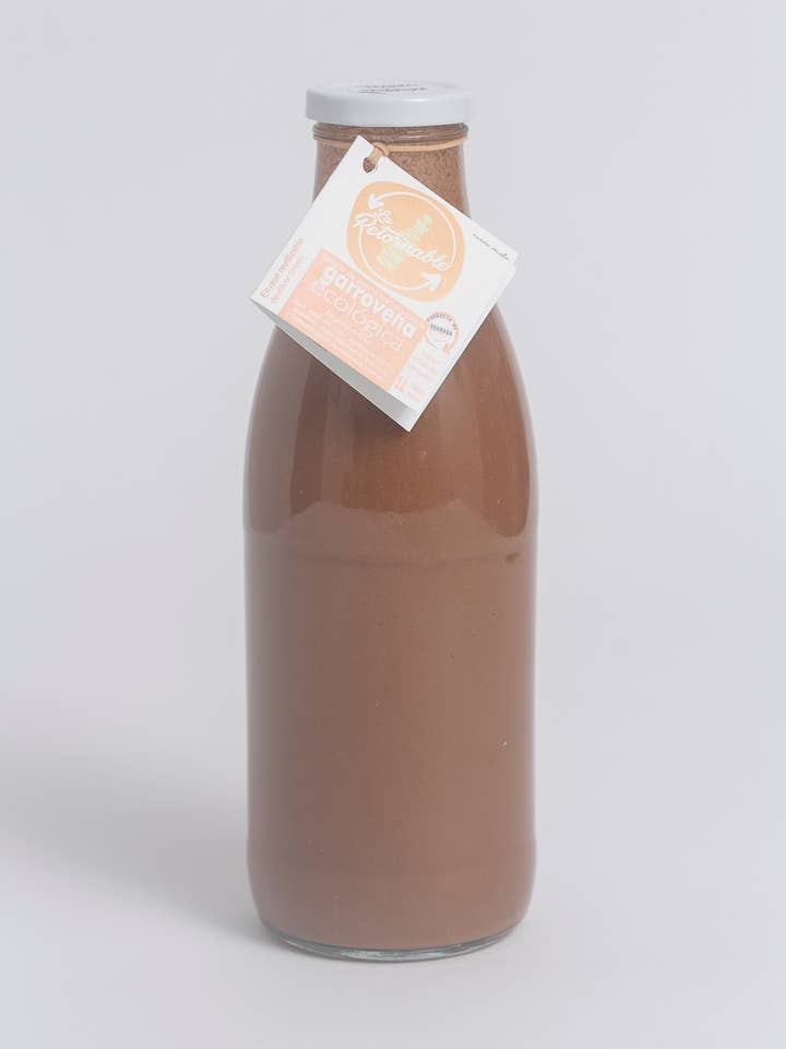 Garrovena (oat+carob drink) 1L for wholesale by La-retornable