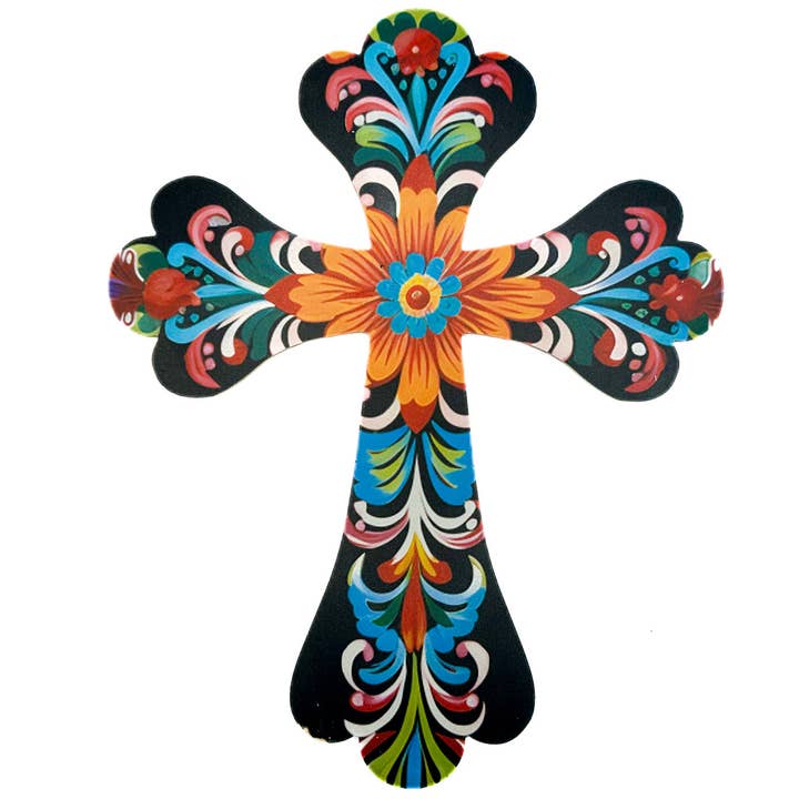 Gifts Amazing! - Wholesale Wall Cross - Colorful Wooden Crosses