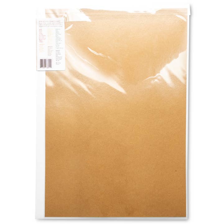 Color Box Design & Letterpress - Wholesale Cheese Board - Charcuterie Cheat Sheet | Bunny5