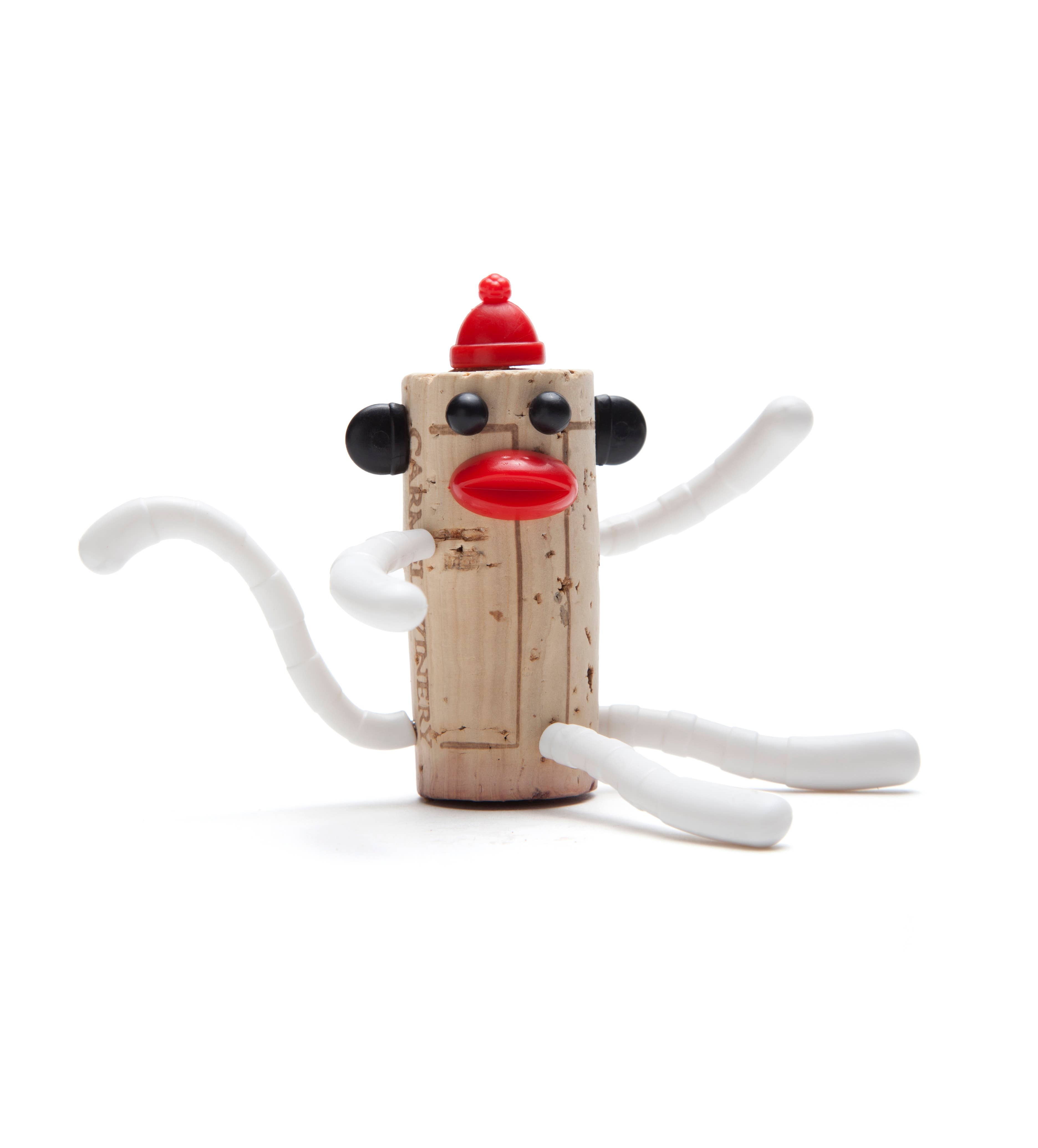 Monkey Business Design USA LLC - Vente Bouchon de vin - Figurines pour amateurs de vin | Jouets classiques Corkers2