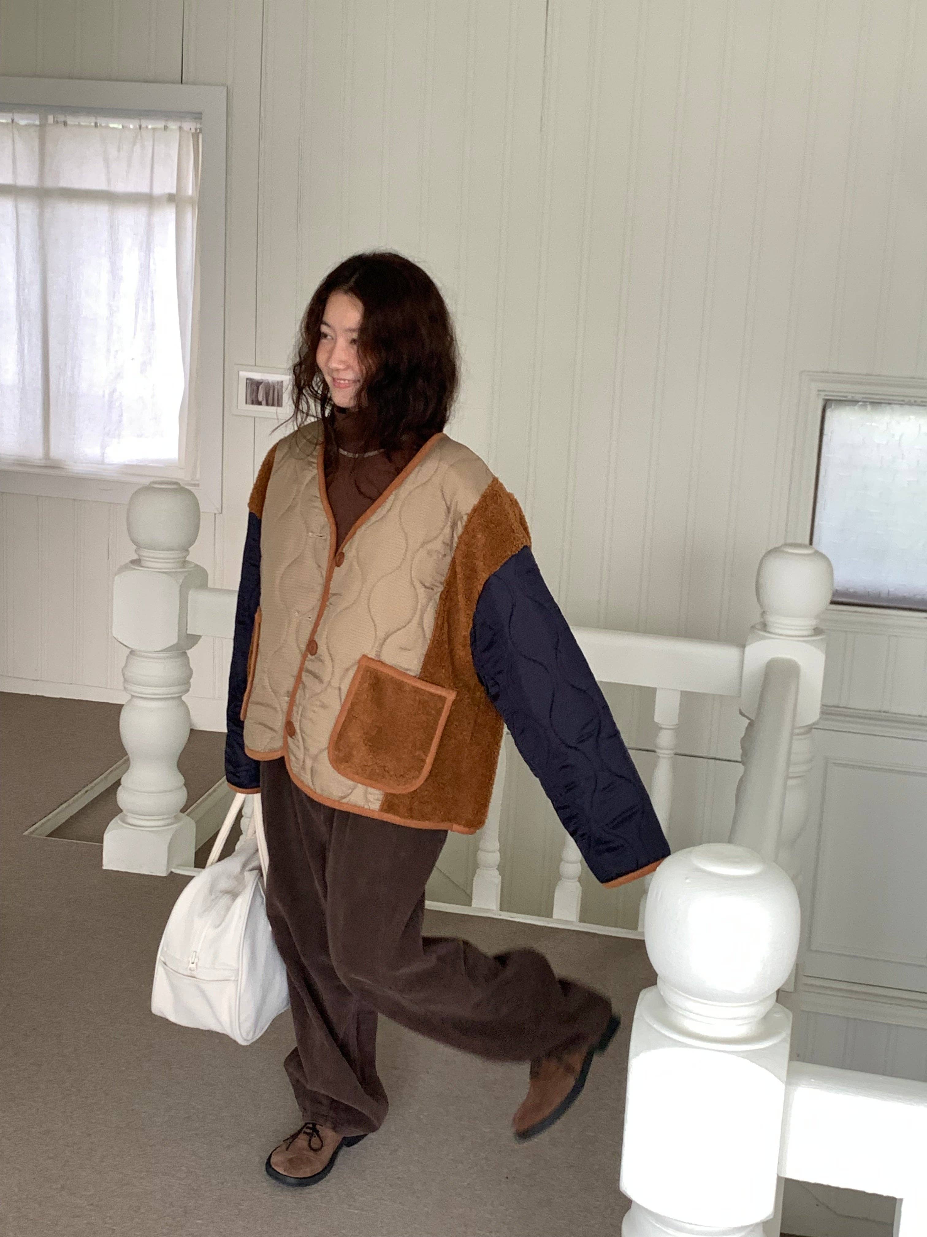 Little Light - Wholesale Puffer Jacket - Women's - Snoopy Limited Edition Sherpa Quilted Fleece Jacket20