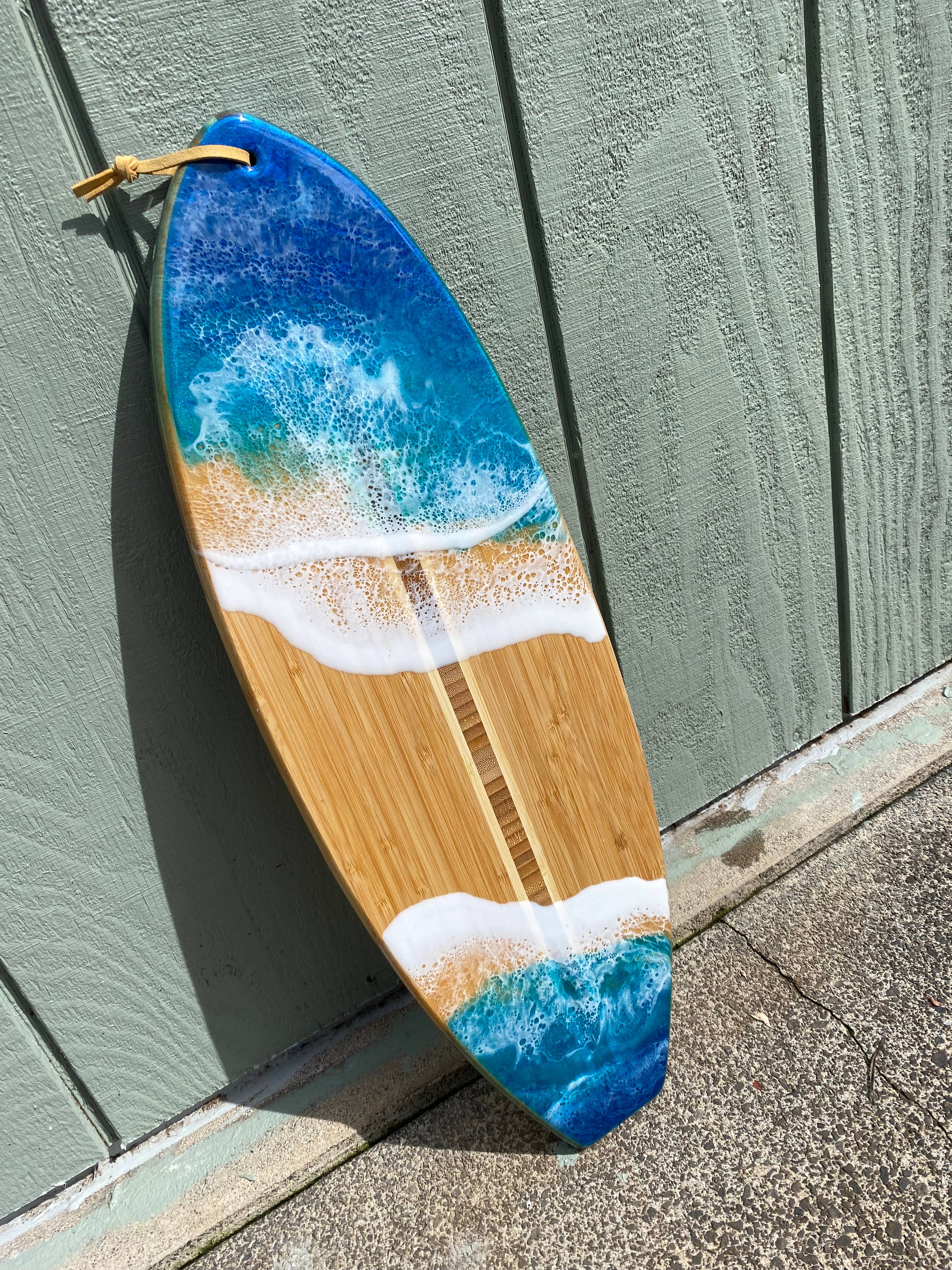 TBM Creations LLC - Wholesale Cutting Board - NEW| Surfboard | Resin Surfboard Maui made | Charcuterie0