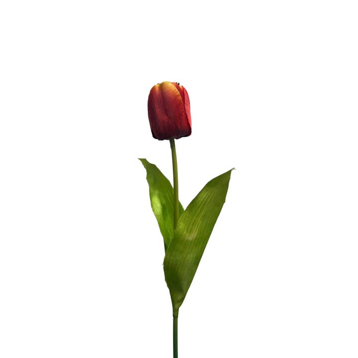 Tulip spray 21.25" - Orange for wholesale by David Christopher's Collection