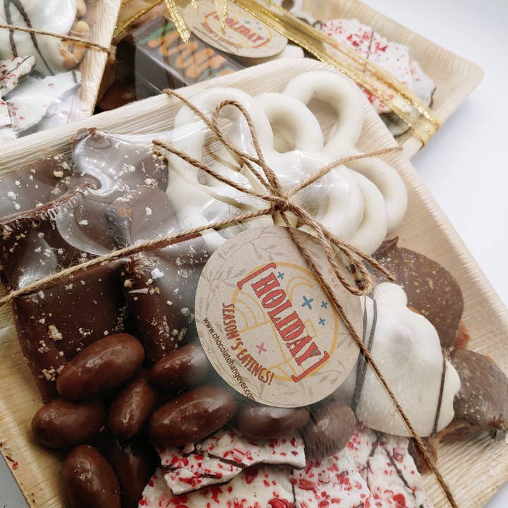 Chocolate Hangover - Wholesale Chocolate Box - HOLIDAY Choc-Cuterie Tray Regular2