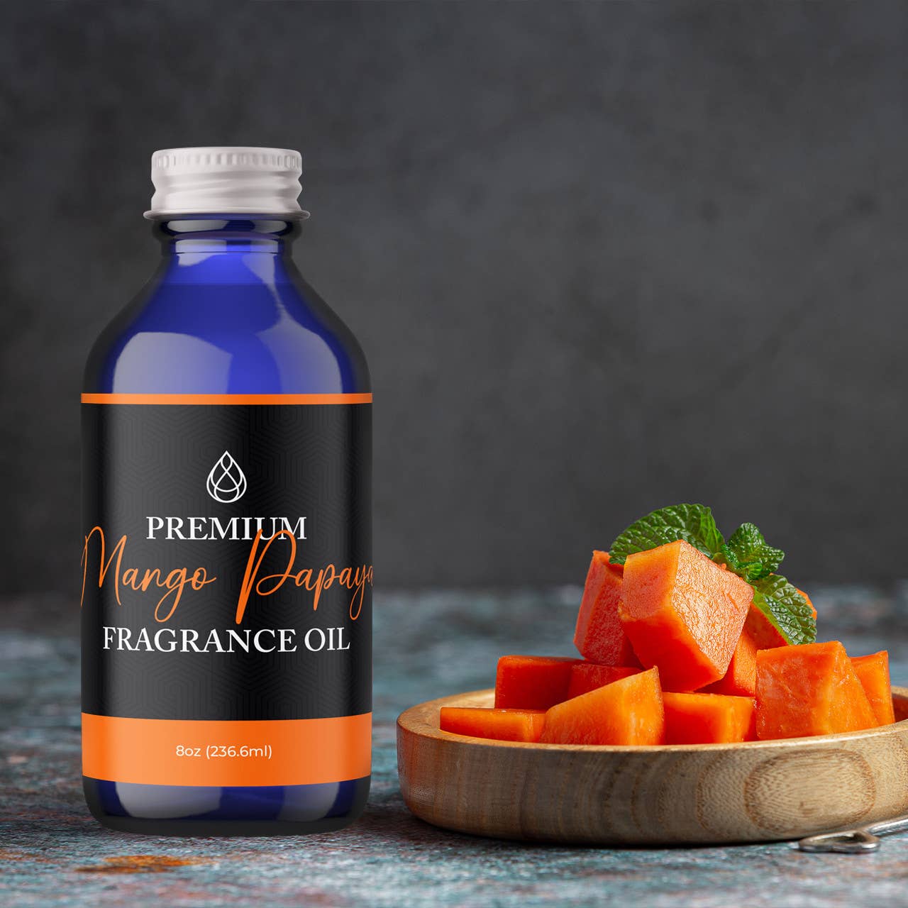 The Midwest Sea Salt Company – Óleo de fragrância por atacado – Óleo Perfumado Premium de Manga e Papaia2