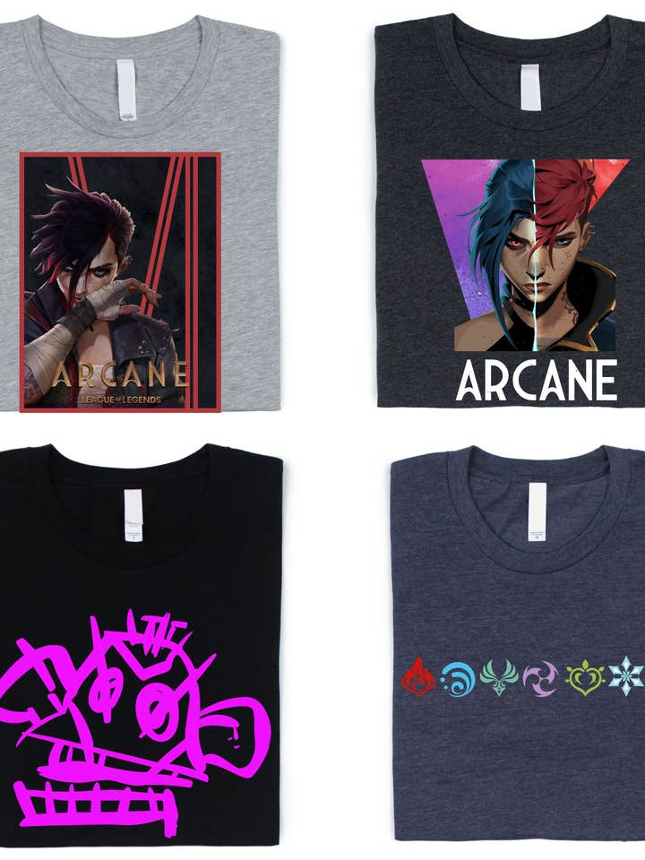 Arcane Anime-tröja för wholesale av Boho Bloom Emporium