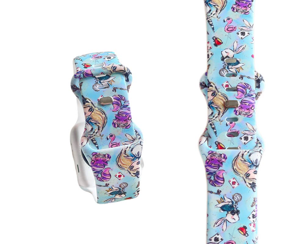 Wholesale Apple Watch Band - Alice in Wonderland Theme for Wholesale Apple Watch Band - Alice in Wonderland Theme for