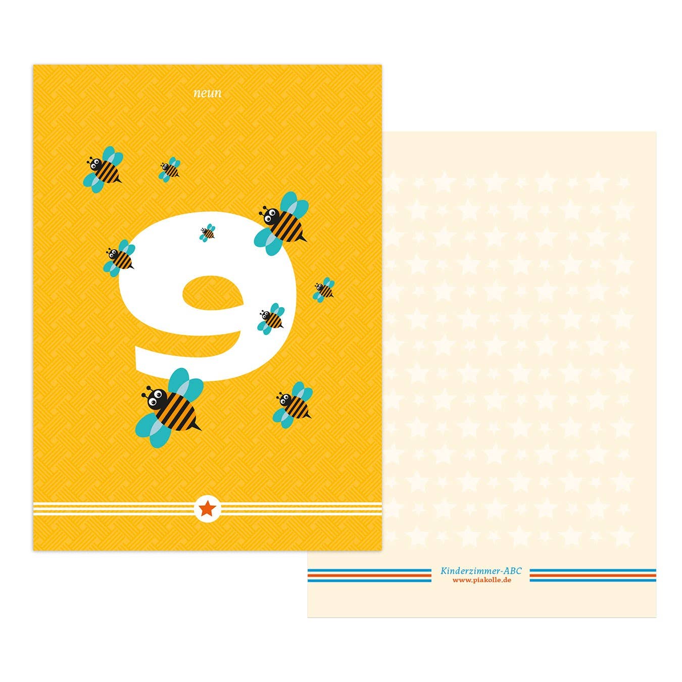 My Cute Monsters - Wholesale Birthday Card - ninth birthday greeting card1