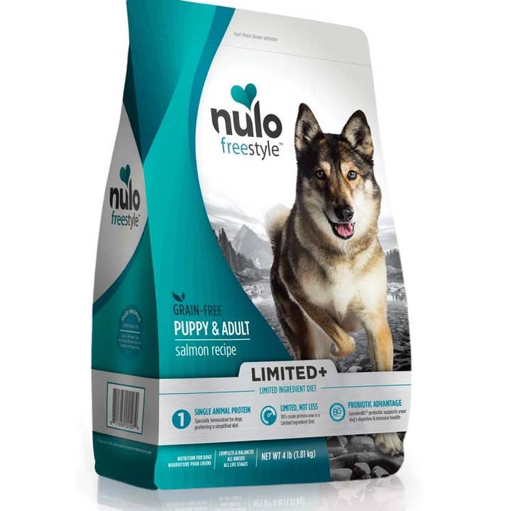 Petdropshipper - Wholesale Pet Food - Dog - Nulo FreeStyle Limited+ Grain Free Dry Dog Food Salmon 1ea/4 lb