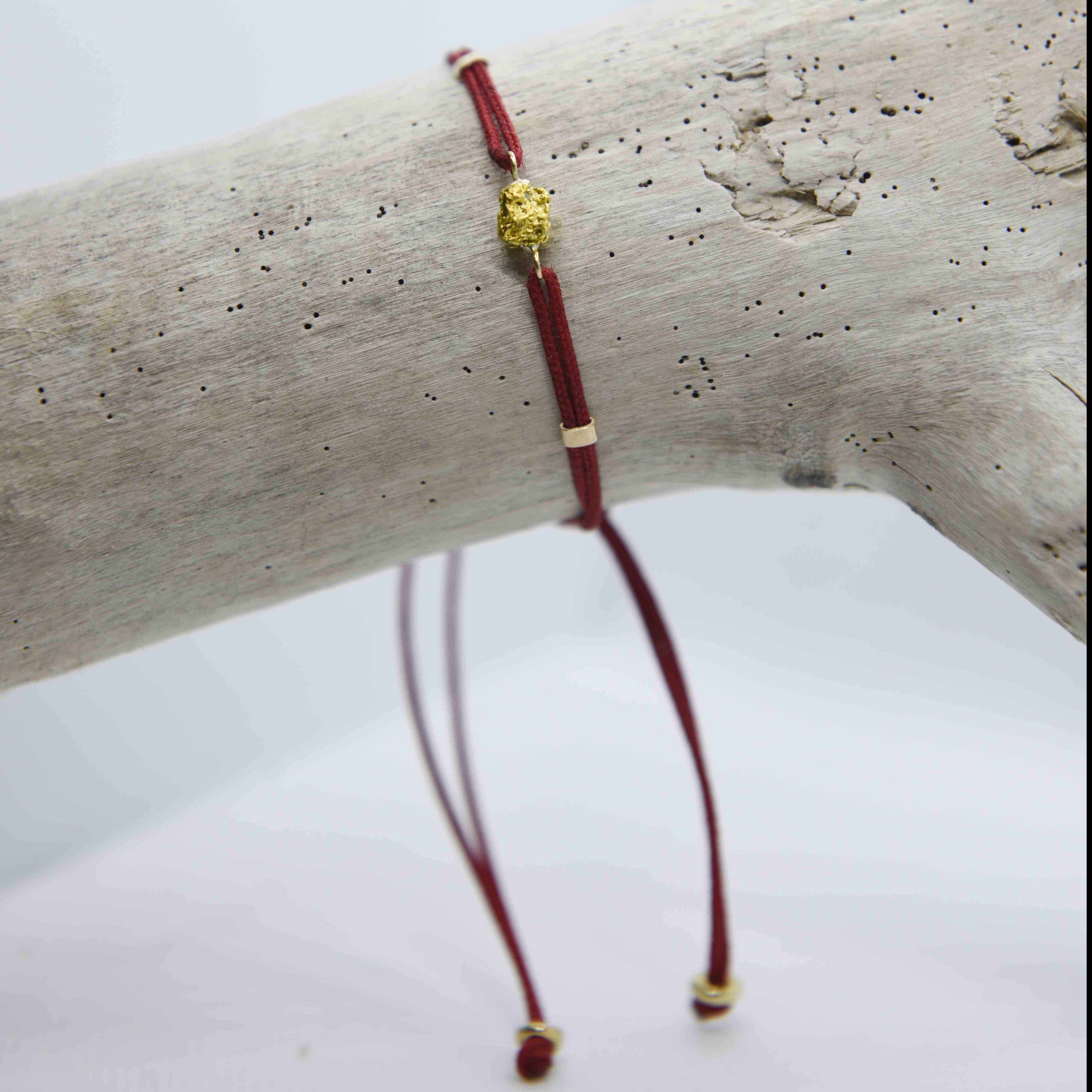 Makal – wholesale Charm/dangle bracelet – Bahati Bracelet with Gold Nugget2