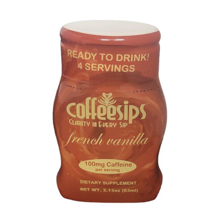 Coffeesips Espresso à la vanille française, 4 portions pour la vente par Nutrisips