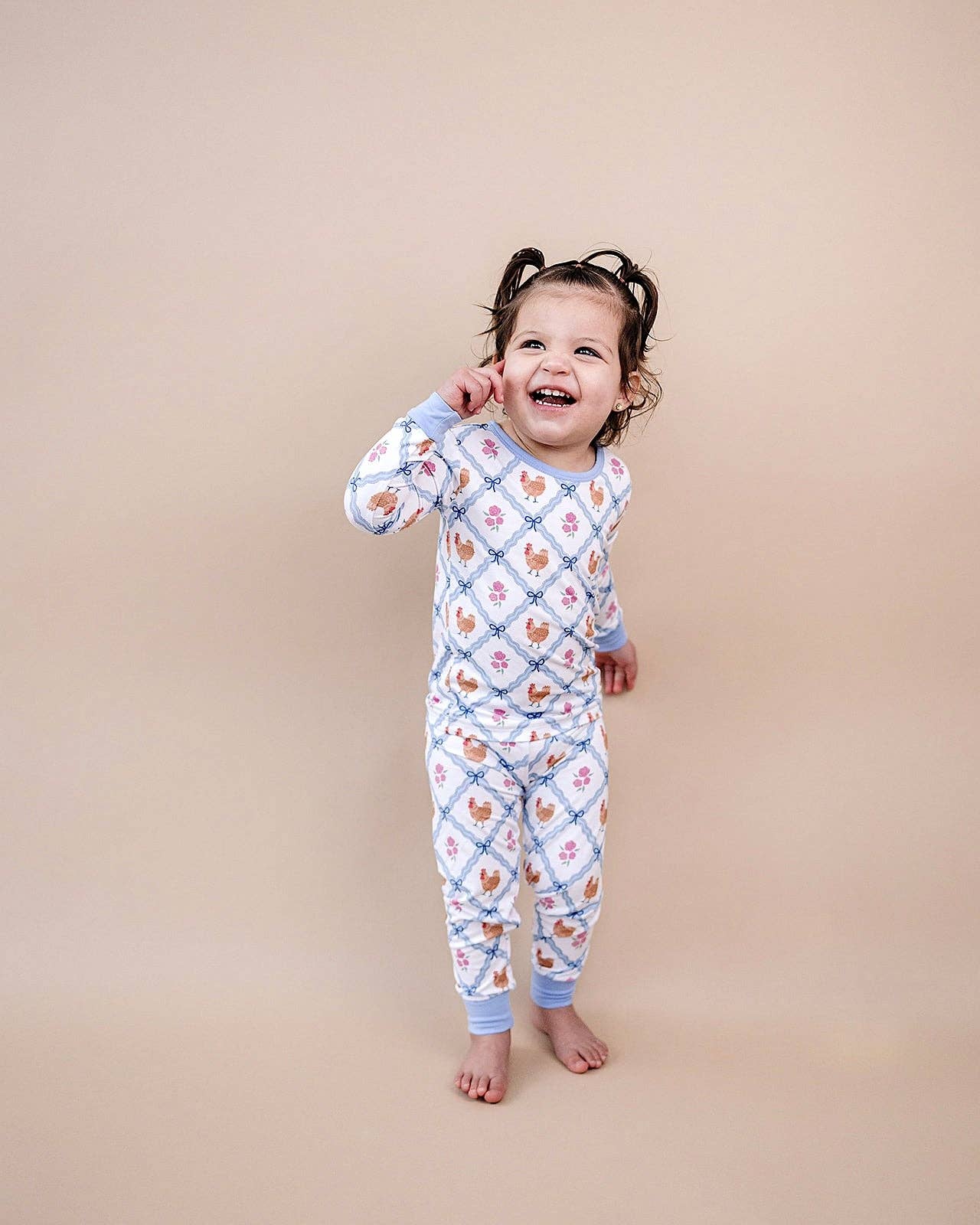 Lucky Panda Kids - Wholesale Top & Pant Set - Kids - Bamboo Two Piece Set | Chickens & Flowers8