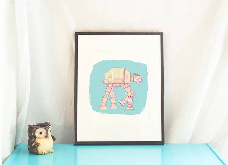 Awkward Affections – wholesale Art print – CAT-AT1