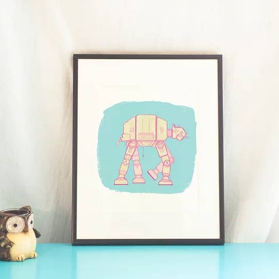 Awkward Affections – wholesale Art print – CAT-AT1